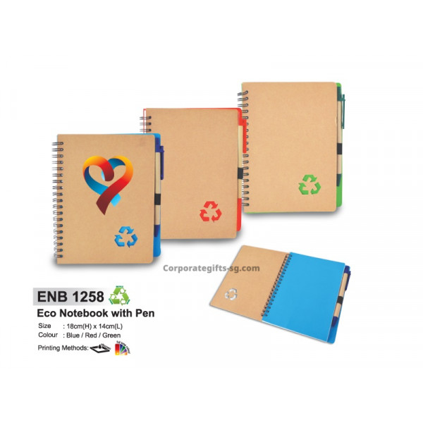 ENB 1258 Eco Notebook with Pen